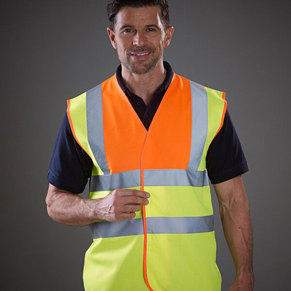 Hi-Vis Warnweste Miniaturansicht