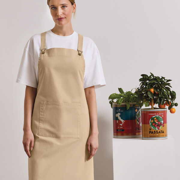 Premier Cross Back Barista Bib Apron Miniaturansicht