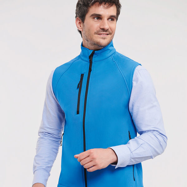 Herren 3-Lagen Softshell Gilet Miniaturansicht