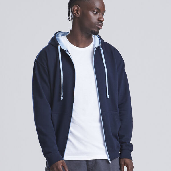 AWDis Varsity Hoodie Jacke Miniaturansicht