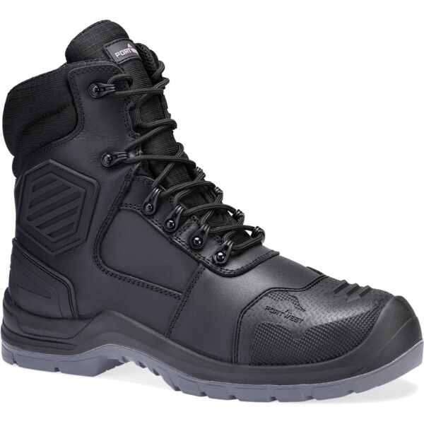 Composite Leder mittelhoher Stiefel Miniaturansicht